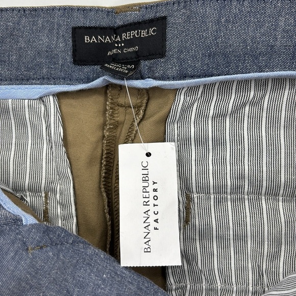 Banana Republic Factory Aiden Stretch Chino Slim Fit 30x30 New with tags! - Picture 10 of 13